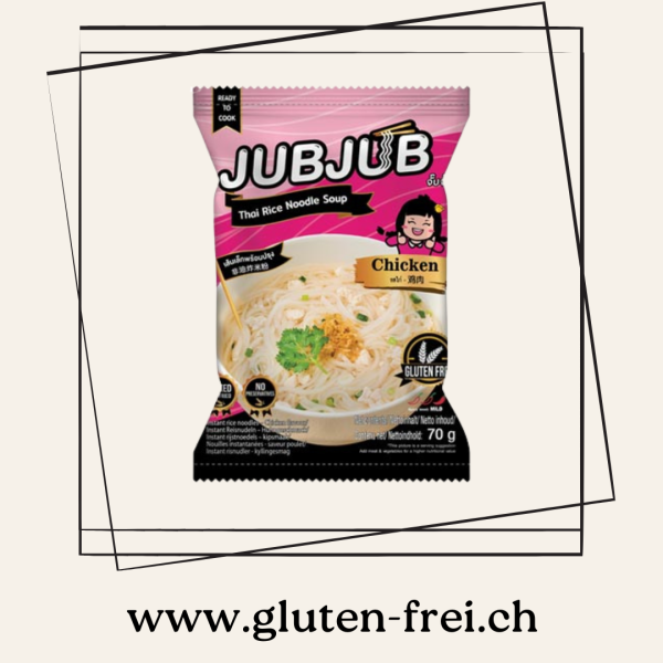 Jub Jub Instant Thai Rice Noodle Soup – Chicken glutenfrei